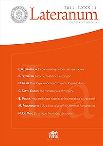 Lateranum 2014 | LXXX | 1 [eBook]