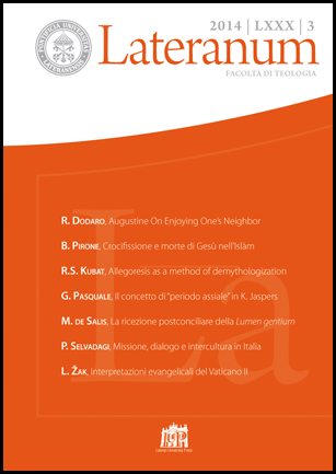 Lateranum 2014/LXXX/3 Lateranum 2014/LXXX/3