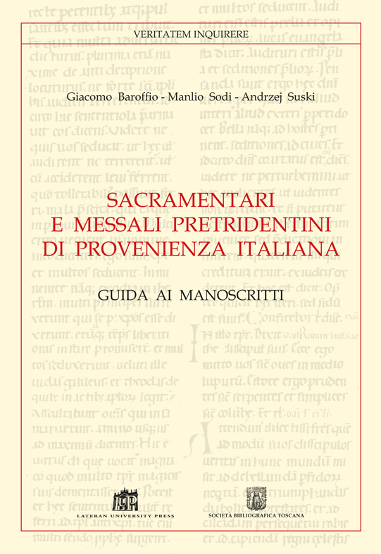 Sacramentari e messali pretridentini di provenienza italiana