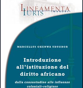 Introduzione all'istituzione del diritto africano.