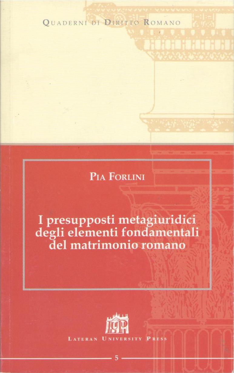 I presupposti metagiuridici degli elementi fondamentali del...