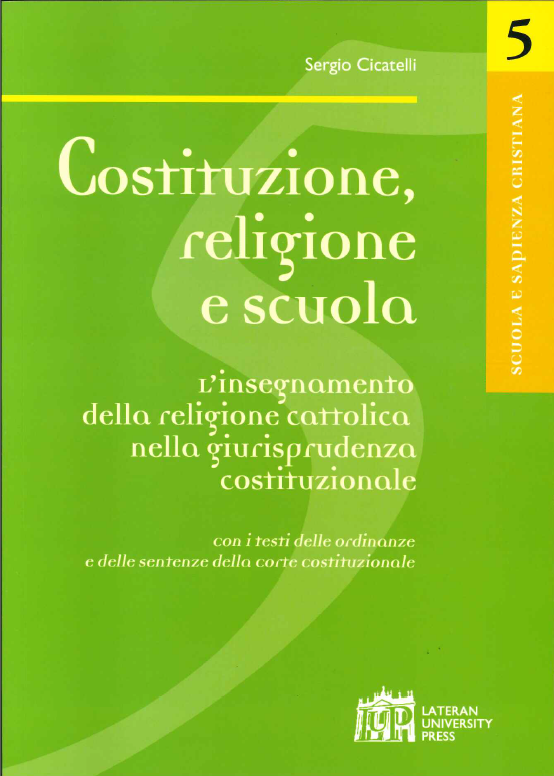 Costituzione, religione e scuola