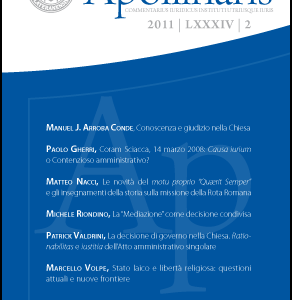 Apollinaris 2011/LXXXIV /2