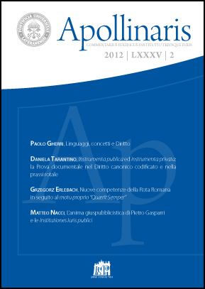 Apollinaris 2012/LXXXV /2