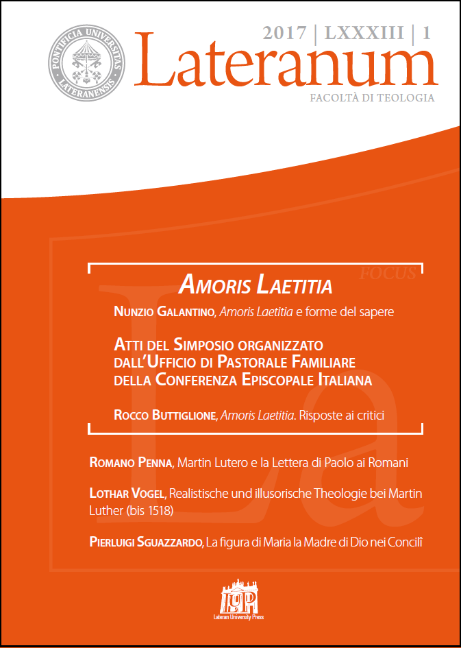 Lateranum 2017/LXXXIII/1