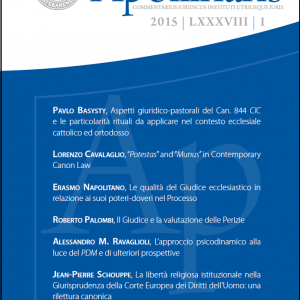 Apollinaris 2015/LXXXVIII/1