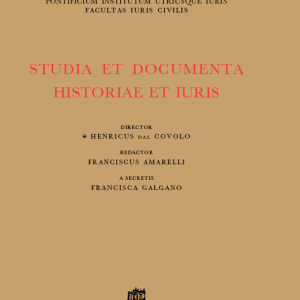 Studia et Documenta Historiae et Iuris LXXXII 2016