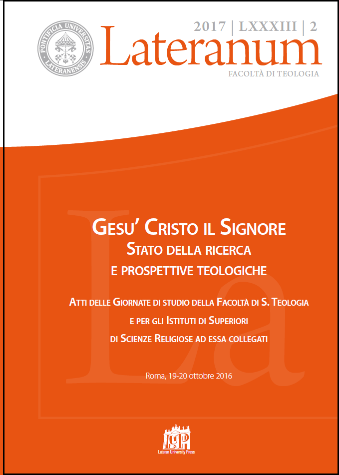 Lateranum 2017/LXXXIII/2 Lateranum 2017/LXXXIII/2
